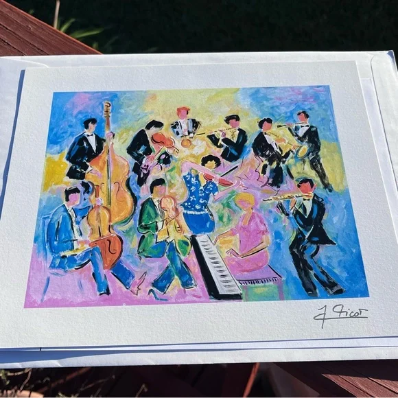 Jean-Claude Picot “Le Sacre du Printemps” Seriolithograph New Print - Picture 5 of 11